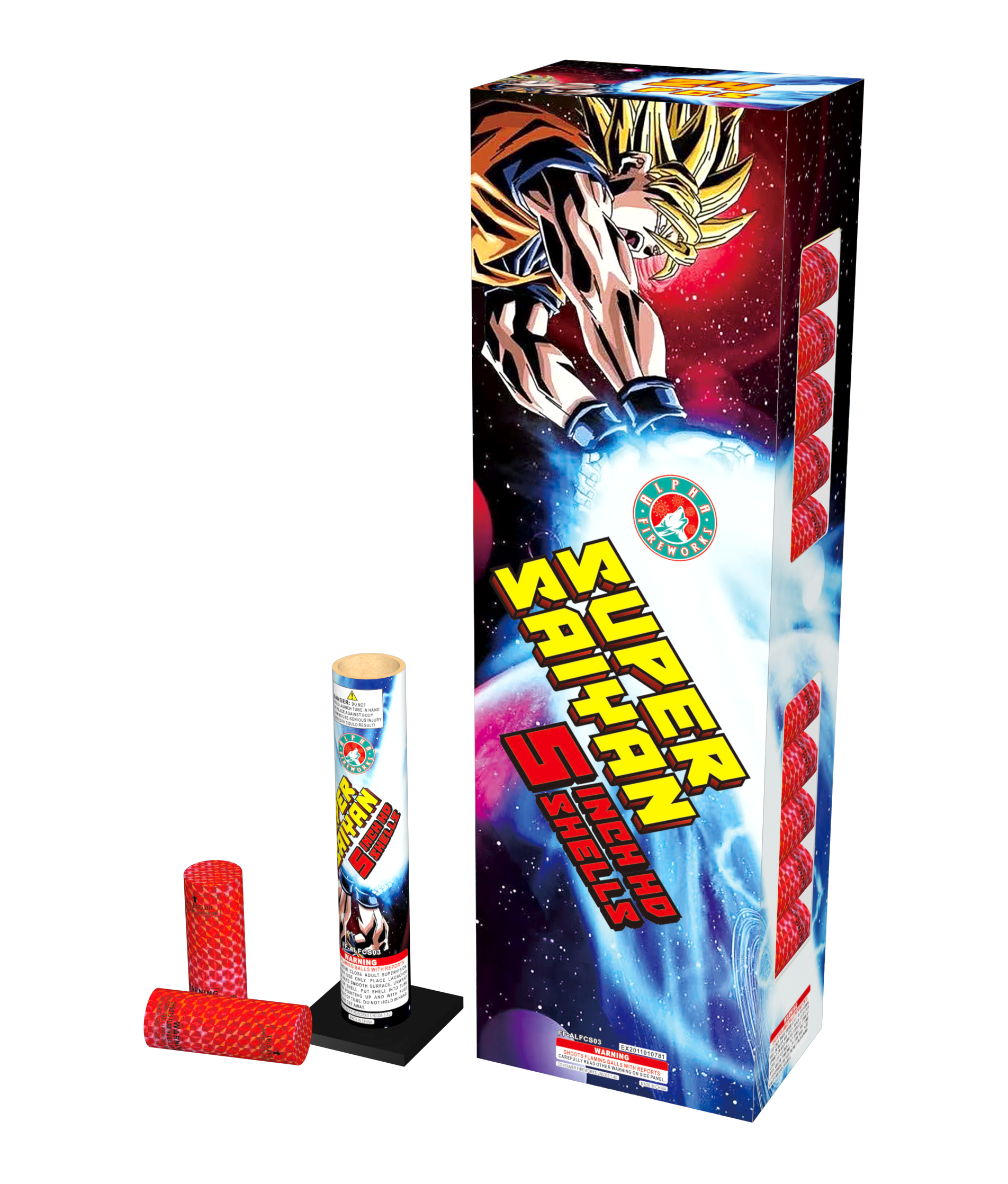 Super Saiyan Revenge Shells | Alpha Fireworks